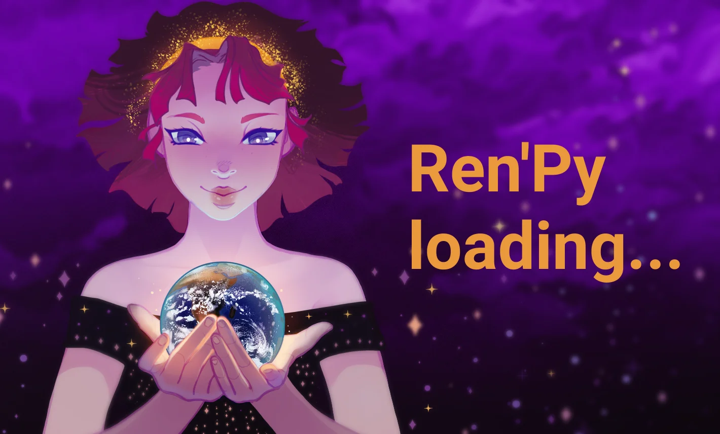 Illustrated loading screen used by the current browser game